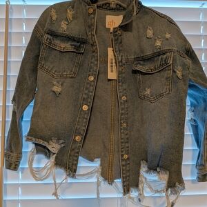 GB Girls Light Blue Denim Jacket